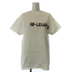 エーピーストゥディオ AP STUDIO RE-LEGANCE Tシャツ カットソー 半袖 ロゴ プリント クルーネック F 白 ホワイト 20070586313010 /KW ■SH