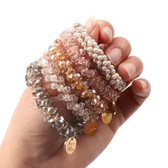 5本セットヘアゴム パール バブル BetterJonny クリスタルイミテーションパールのブレスレット頭ロープ伸縮性髪ゴム 髪飾り通勤大人っぽい髪ゴム 髪飾りシンプル トレンド おしゃれ かわいい ギフト