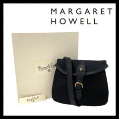 【希少✨メッセンジャーバッグ】マーガレットハウエル　レザー　ナイロン　ブラック 2025年最新】マーガレットハウエル バッグの人気アイテム - メルカリ