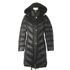 ローレンラルフローレン LAUREN RALPH LAUREN ダウンコート ダウンジャケット ジップアップ フーデッド ブラック 黒 XSのサムネイル