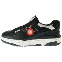 New Balance (ニューバランス) ×COMME des GARCONS HOMME BB550CDH コムデギャルソンオム レザー ローカットスニーカー ブラック US11/29cm