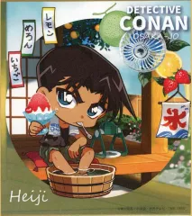 【中古】紙製品 服部平次 「名探偵コナン 大阪城本陣 SPECIAL SHOP2024 トレーディングミニ色紙 夏やすみ」