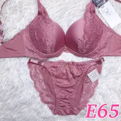 ブラショーツ セット売り 下着上下 下着 E65 レース キュート 大人可愛い サテン くすみピンク 下着 259020