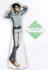 [Used] Acrylic Stand・Levi Acrylic Panel (Large Acrylic)Stand"Attack Titan The Final Season ~Peaceful Days Store~ in Animate”