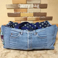 TowaWan☆さまオーダー。キャリーバッグ【ハンドメイド】 TowaWan☆さまオーダー。キャリーバッグ【ハンドメイド】