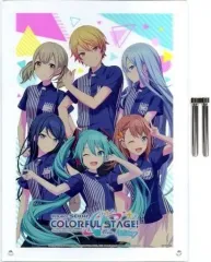 【中古】アクリルスタンド・アクリルパネル 集合 オリジナルアクリルボード 「プロジェクトセカイ カラフルステージ! feat.初音ミク×ローソン」 Ponta会員・dポイントカード会員限定 マイレージキャンペーン当選品