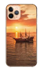 iPhoneSE 第3世代 第2世代 ケース カバー アイフォンSE スマホケース ハードケース 船 海賊船 海賊 航海 大航海 海 波 冒険 写真 かっこいい おしゃれ 夕焼け 空 カラー05