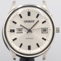 ORIENT オリエント シャマード シェル文字盤 手巻き腕時計 17石 - メルカリ