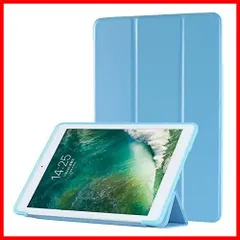 【数量限定】ddice iPadケース iPad 第5・6世代 9.7 inch 手帳型 アイパッドカバー シンプル ブック型カバー 三つ折りスタンド 耐衝撃カバー ケース カバー おしゃれ アイパッド iPadカバー 無地 シンプル オートスリープ (iPa