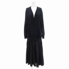 コトゥー COTOO SHUZO フリル付きブラック長袖ブラウス 38(M) コトゥー COTOO SHUZO フリル付きブラック長袖ブラウス 38(M