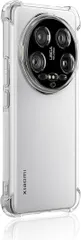JACRON 全面保護For Xiaomi 14 Ultra 耐衝撃 ケース 柔軟 TPU カバー 四隅がエアクッション構造 全透明 散熱加工 黄変しにくい ワイヤレス充電対応 薄型 軽量 携帯便利 スマホケース クリア(TPU-AZ-2941)のサムネイル