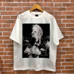 Cyndi Lauper  シンディ・ローパー Tシャツ コンサート衣装 パフォーマンスショット 白T  S-XXLno.ca0037
