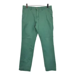 Polo by Ralph Lauren ポロ ラルフローレン カラーチノパンツ ポロチノ グリーン(メンズ W34 L30)中古 古着 U9380