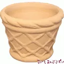 ミニチュア 大きなテラコッタの植木鉢　その２　SMPLTL2 ドールハウス用のサムネイル