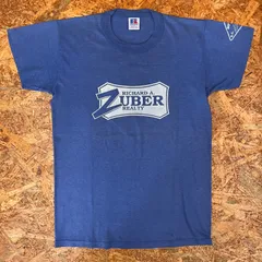 USA製 ’80s RUSSELL ATHLETIC プリントTシャツ キッズL ブルー 80年代 サッカー クラブチーム soccer ヴィンテージ ラッセル 半袖 ユーズド USED 古着 MADE IN USAのサムネイル