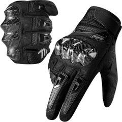 グローブ 春夏用 バイク手袋 メッシュ 通気吸汗 バイク 薄手 超軽量 スマホ対応 オートバイ手袋 スポーツ ILM アウトドア 耐衝撃 炭素繊維 ナックル保護