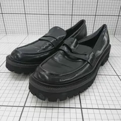 ◇ Θ Sesto ローファー 黒系 25.0cm レディース E  【1509100021667】