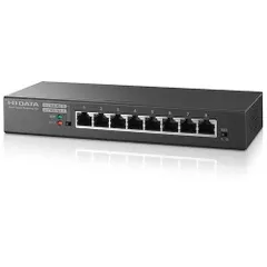 L2スイッチングハブ 8ポート ETG-ESH08LMETG-ESH08LM【Ｉ．Ｏデータ機器】