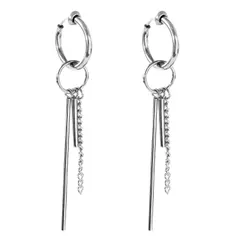 【人気商品】[SEIYA INTERNATIONAL] イヤリング メンズ フェイクピアス イヤーカフ フープイヤリング レディース ノンホールピアス 韓国 穴なし 両耳セット