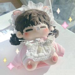 着せ替え ぬいぐるみ服 20cm ぬい服 地雷 パンツ ジャケット帽子 推しぬい 綿人形 棉花娃娃 ちびぬい服 ちびぐるみ 推し活 コットンドール cotton doll-B2105