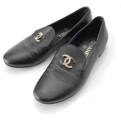 CHANEL オペラシューズ　36 CHANEL（シャネル）バレエシューズ/オペラシューズ 黒 サイズ:35