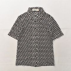 90sヴィンテージ USA製 バードウェル BIRDWELL バーディー プリント クルーネック 半袖 Tシャツ ネイビー レディース ♪ 90sヴィンテージ USA製 バードウェル BIRDWELL バーディー