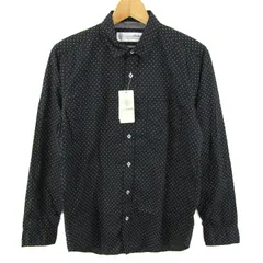 オックスフォード大学 長袖シャツ トップス ドット柄 未使用品 メンズ Mサイズ ブラック university of oxford