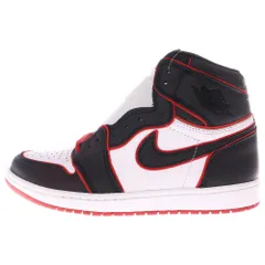 NIKE (ナイキ) AIR JORDAN 1 RETRO HIGH OG BLOODLINE エアジョーダン ワン レトロ ハイカットスニーカー ブラッドライン ブラック/ホワイト/レッド US8/26cm 555088-062