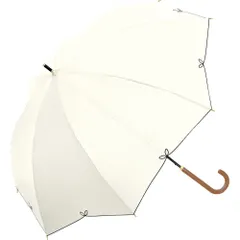 ☆ オフホワイト ☆ Parasol UV 晴雨兼用 傘 55cm parasol 傘 55cm 長傘 レディース 雨傘 日傘 晴雨兼用 かさ カサ 晴雨兼用傘 婦人傘 手開き 手開き式 完全遮光 UVカット 軽量 耐風 遮熱 紫外線対策