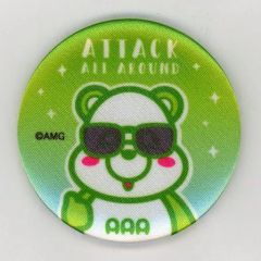 [중고] 배지 핀즈(남성) 우라타 나오야(그린) [AAA 에~판다(SUMMER) 천 캔 배지]