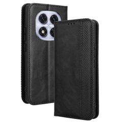 Redmi Note 14 Pro 5G ケース 手帳 チェック柄 合革 レトロ 手帳 ケース 【Color】ブラック