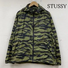 old stussy\"入手困難\" 90'Stussy 迷彩柄 ウィンドブレーカー old stussy/