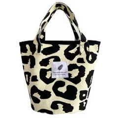 【在庫処分】手提げバッグ 大容量 トートバック レディース レディース キャンバストート とーとばっく tote レオパード柄 bag 丈夫な厚手素材 キャンバス 大きな布バッグ トートバッグ 帆布（スモール） [WiViVi]