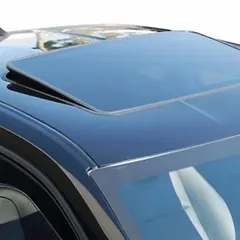 【送料無料】汎用パノラマ風ダミーサンルーフ 外装装飾用フェイク天窓 黒/カーボン調 手動貼り付けタイプ