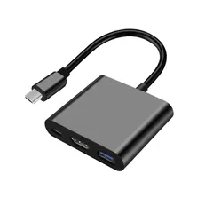 【迅速発送】Koommon USB Type c HDMI変換アダプター アダプタ USB 3.1 Type Cアダ プターハブ ４K 解像度 HDMI出力ポート 急速充電ポート PD対応 typec スマートフン/MacBook Pro/Air/iPad P
