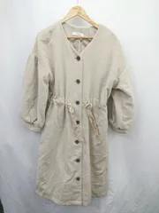 ◇ ⊇ frames RAY CASSIN レイカズン 大人可愛い系 長袖 トレンチコート サイズM ベージュ系 レディース E  【1504210006559】のサムネイル