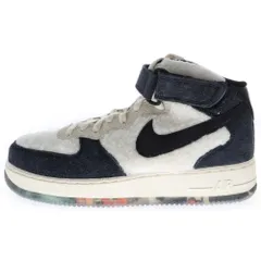 NIKE (ナイキ) AIR FORCE 1 MID 07 PREMIUM DO2123-113 エアフォース1 プレミアム ココナッツ ミドルカットスニーカー ホワイト/グレー US8.5/26.5cm