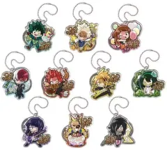 【中古】雑貨 全10種セット 「ぴた!でふぉめ 僕のヒーローアカデミア 5th Anniversary アクリルキーホルダー」
