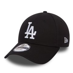 【残りわずか】Dodgers 9forty Angeles Strapback Cap Los Black White Era Adjustable 940 New Basecap