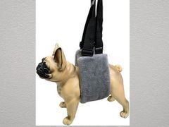 Hitasi 犬補助ベルト 介護ハーネス コーラルフリース S 新品 ペット 歩行補助ハーネス 老犬介護用 高齢 犬用 猫用 サイズ調整可能