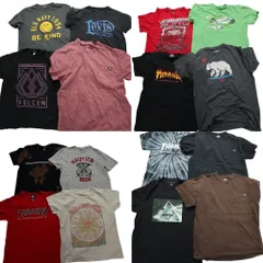 古着卸 まとめ売り ブランドMIX 半袖Tシャツ 16枚セット (メンズ M /L ) スラッシャー リーバイス ノーティカ ディッキーズ 古着 MZ1354