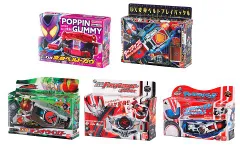 仮面ライダーシリーズ DXミニチュア＆パッケージコレクション01 全5種セット