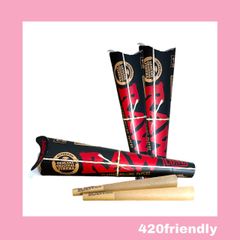 420friendly  "RAW Black"  Cones / ブラック クラシック(1¼コーン 3パックセット)