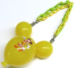 【中古】置物・装飾品 ミッキーマウス ミッキーバルーン ミニスナックケース(イエロー) 「ディズニー30周年」 東京ディズニーリゾート限定