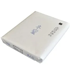 未使用 古代箋 正100枚 半切 高級画仙紙 古紙 書道 画仙紙半切 立山箋 条幅 半切 35cm×136cm 100枚 書道用紙 機械漉