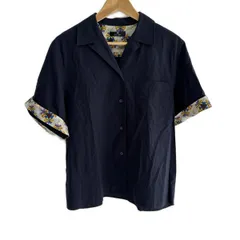 Paul Smithレディースブラウス半袖/新品未使用/ブラック色(Lサイズ) ブラックレーベル ポールスミス ブラウス ドット 四角レトロ半袖