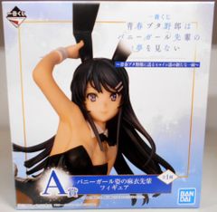 BANDAI SPIRITS 이치 반 쿠지 청춘 돼지 놈은 토끼 소녀 선배의 꿈을 꾸지 않는다 청춘 돼지 놈에게 보내는 히로인들의 새로운 일면 A상 토끼 소녀 모습의 마이 선배 피규어