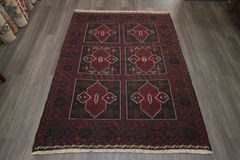 オールドキリムのクッションカバートライバルラグ手織り絨毯