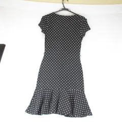 『USED』RALPH LAUREN【ラルフローレン】 ローレン 水玉 ワンピース レーヨン/ナイロン/ポリウレタン レディース