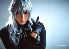 【中古】生写真(男性) 鮎川太陽(謎の男)/横型・バストアップ・衣装黒・キャラクターショット/「2.5次元ダンスライブ『ツキウタ。』ステージ 第5幕『Rabbits Kingdom』」ブロマイド